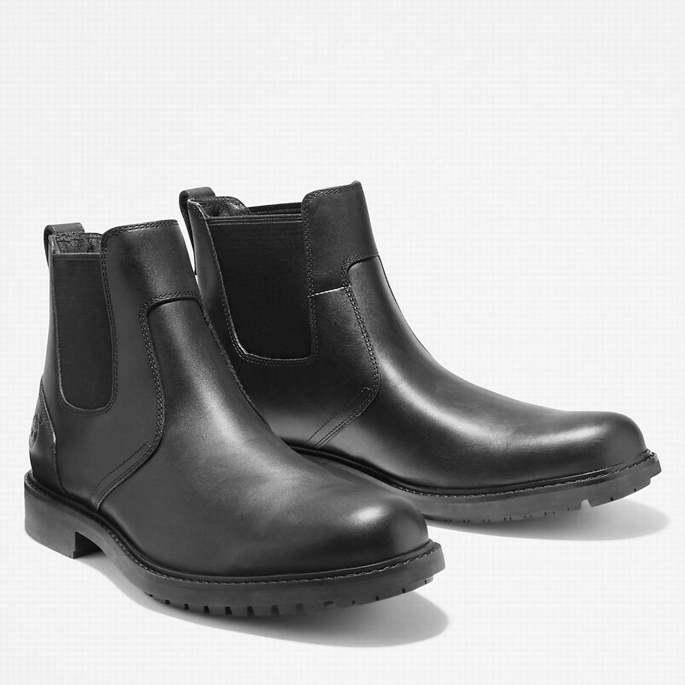Timberland Stormbucks Chelsea Chelsea Bot Erkek Siyah | TR-7194S
