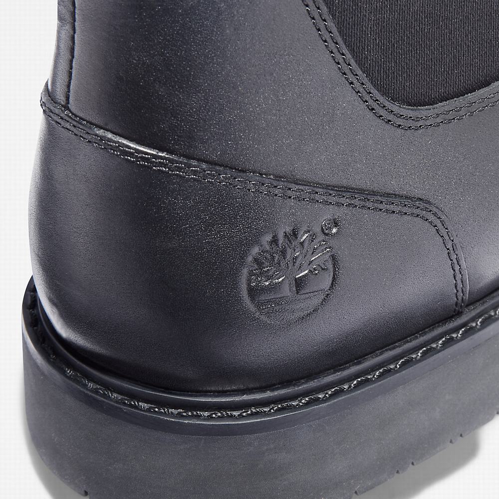 Timberland Stormbucks Chelsea Chelsea Bot Erkek Siyah | TR-7194S