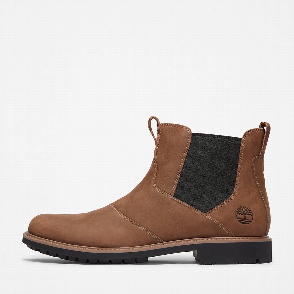 Timberland Stormbucks Chelsea Chelsea Bot Erkek Açık Kahverengi | TR-9287H