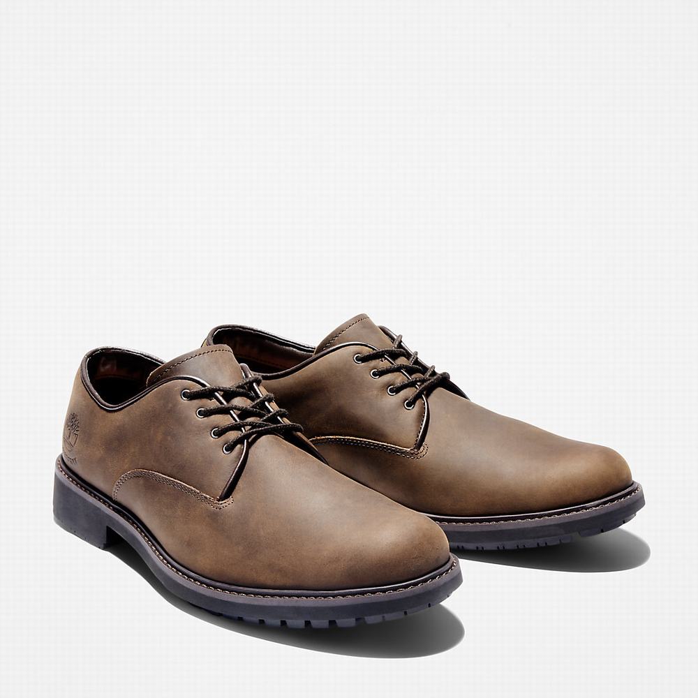 Timberland Stormbucks Oxford Ayakkabı Erkek Koyu Kahverengi | TR-1429J