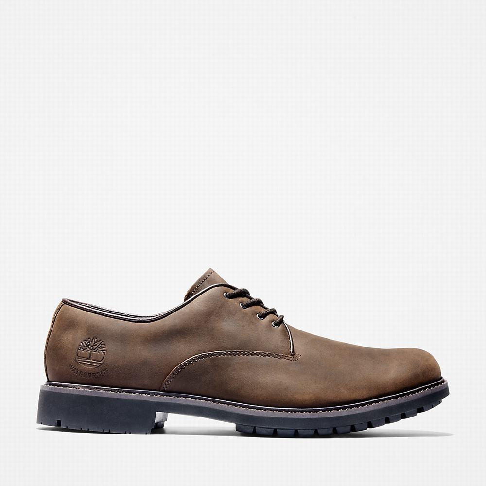 Timberland Stormbucks Oxford Ayakkabı Erkek Koyu Kahverengi | TR-1429J