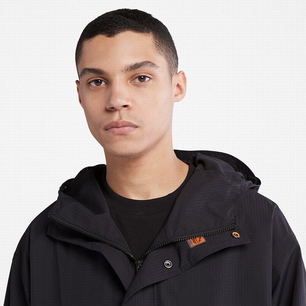 Timberland Stow-and-Go Anorak Ceket Erkek Siyah | TR-4186A