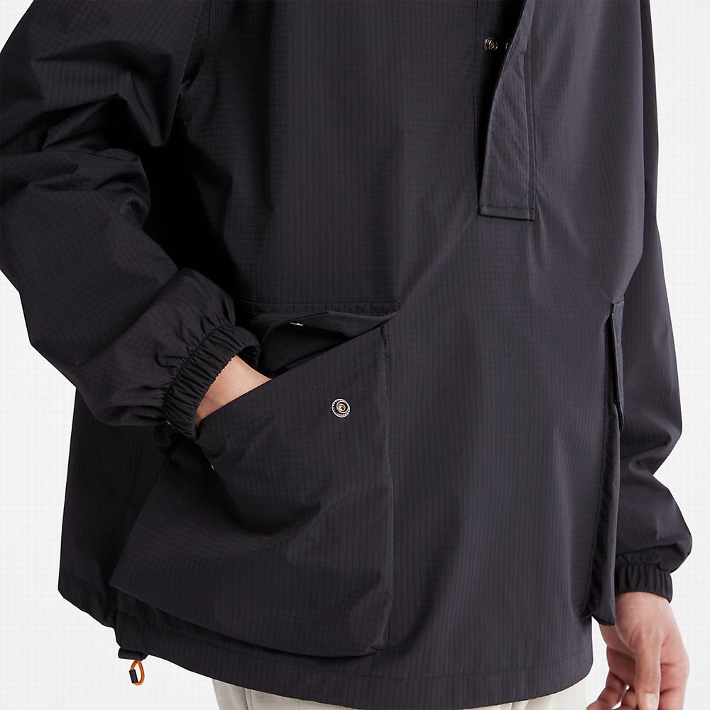 Timberland Stow-and-Go Anorak Ceket Erkek Siyah | TR-4186A