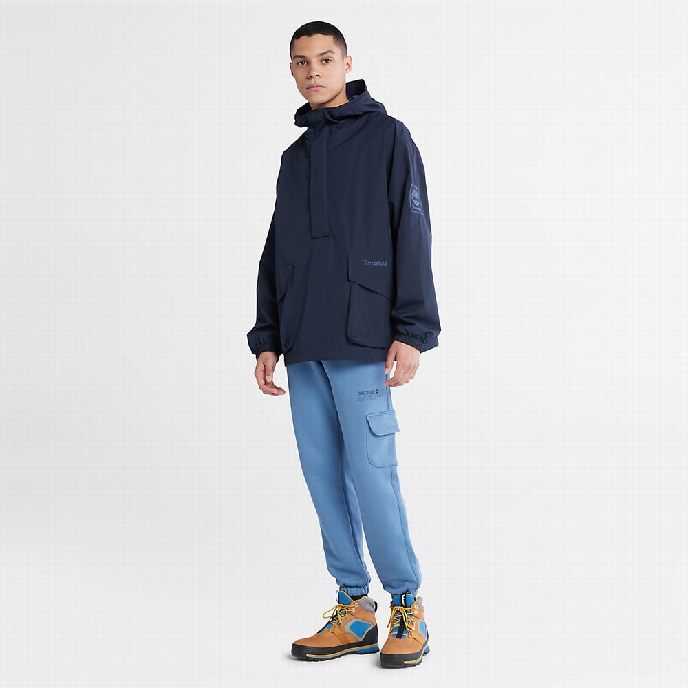 Timberland Stow-and-Go Anorak Ceket Erkek Lacivert | TR-5287U