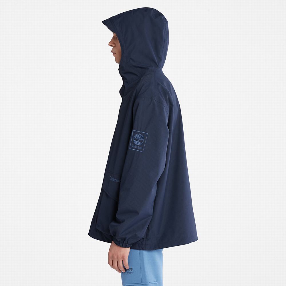 Timberland Stow-and-Go Anorak Ceket Erkek Lacivert | TR-5287U