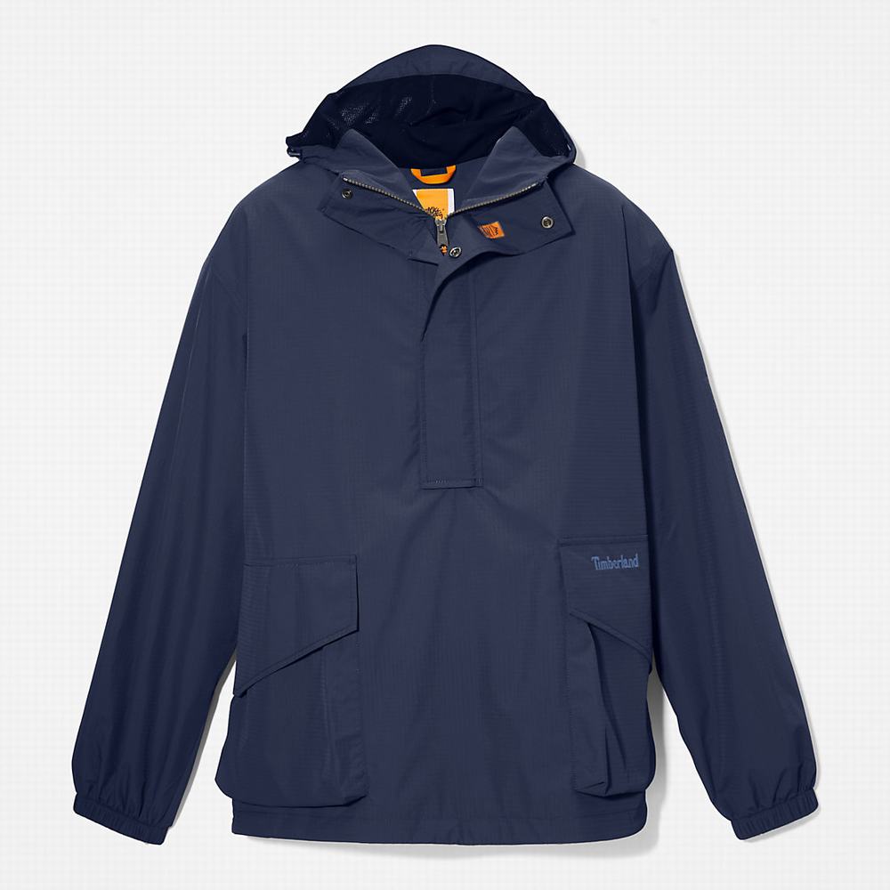 Timberland Stow-and-Go Anorak Ceket Erkek Lacivert | TR-5287U