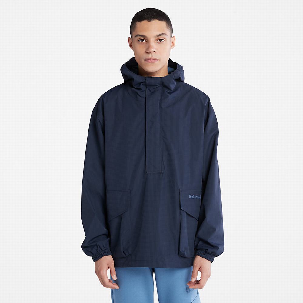 Timberland Stow-and-Go Anorak Ceket Erkek Lacivert | TR-5287U