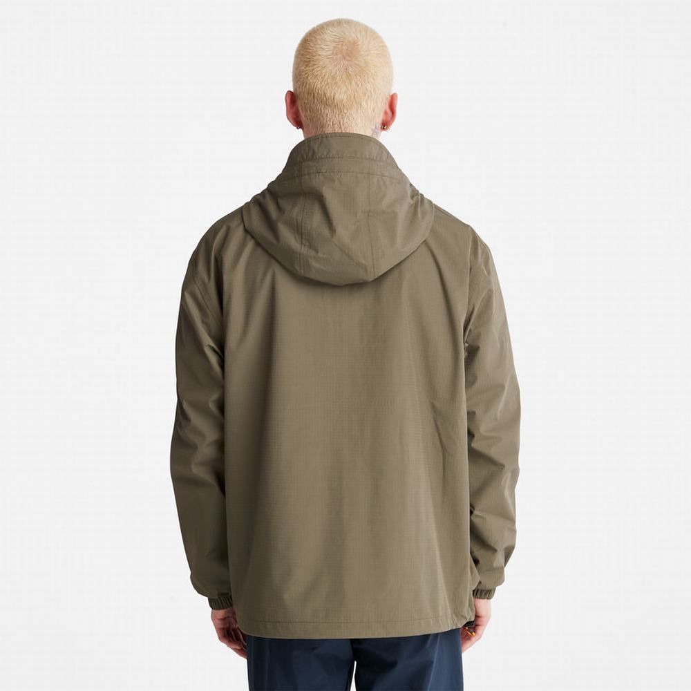 Timberland Stow-and-Go Anorak Ceket Erkek Koyu Yeşil | TR-8714P