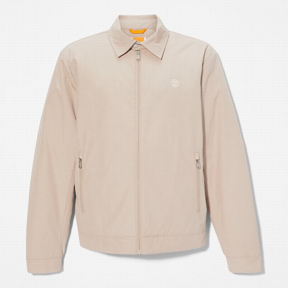 Timberland Stratham Winter Bomber Ceket Erkek Bej Rengi | TR-3170B