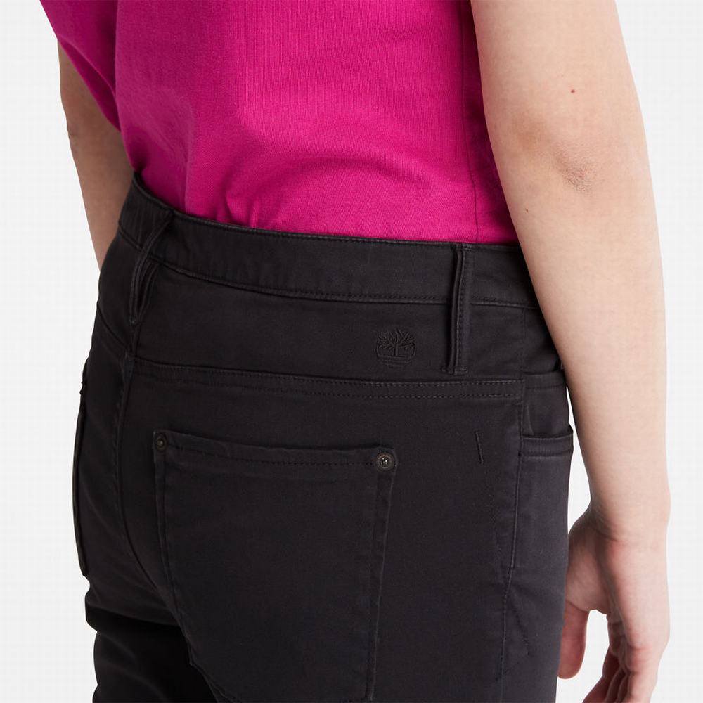 Timberland Stretch Chino Pantolon Kadın Siyah | TR-1640T