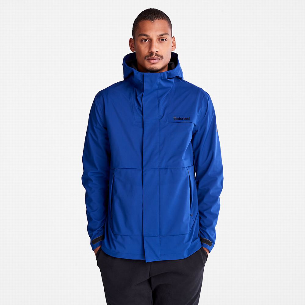 Timberland Su-Repellent Kukuletalı Ceket Erkek Koyu Mavi | TR-9457S