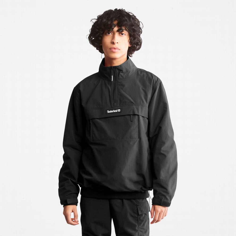 Timberland Su-Repellent Packable Anorak Ceket Erkek Siyah | TR-9037W