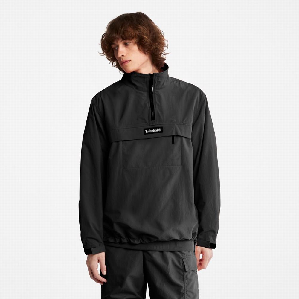 Timberland Su-Repellent Packable Anorak Ceket Erkek Siyah | TR-9037W