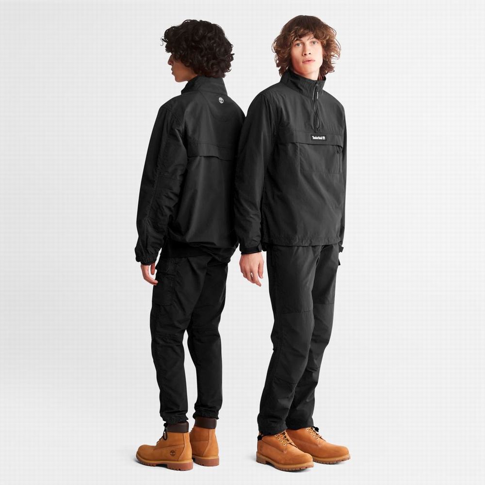Timberland Su-Repellent Packable Anorak Ceket Erkek Siyah | TR-9037W