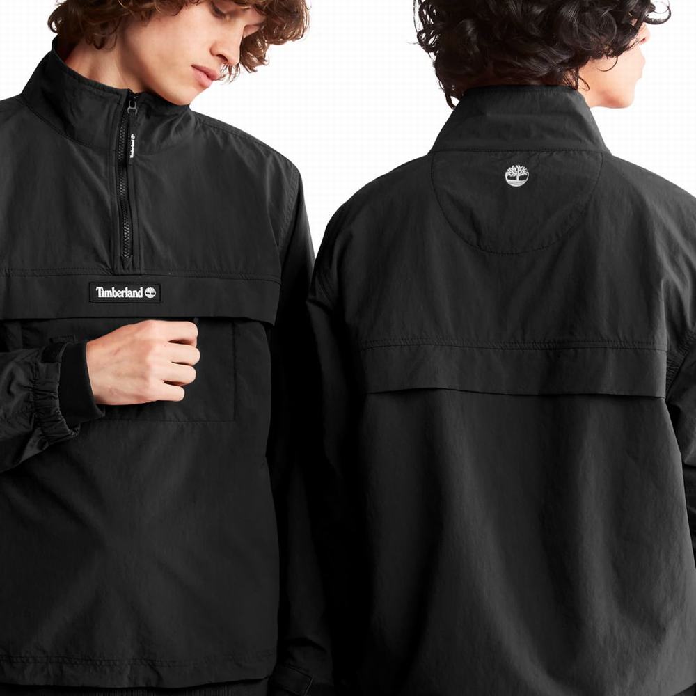 Timberland Su-Repellent Packable Anorak Ceket Erkek Siyah | TR-9037W