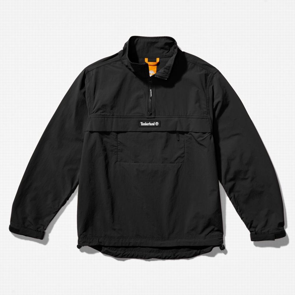 Timberland Su-Repellent Packable Anorak Ceket Erkek Siyah | TR-9037W