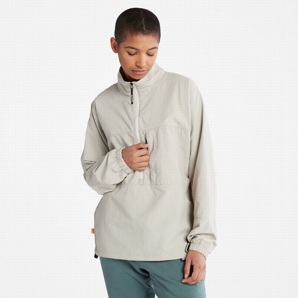 Timberland Su-Resistant Pullover Ceket Kadın Taupe | TR-1029Z