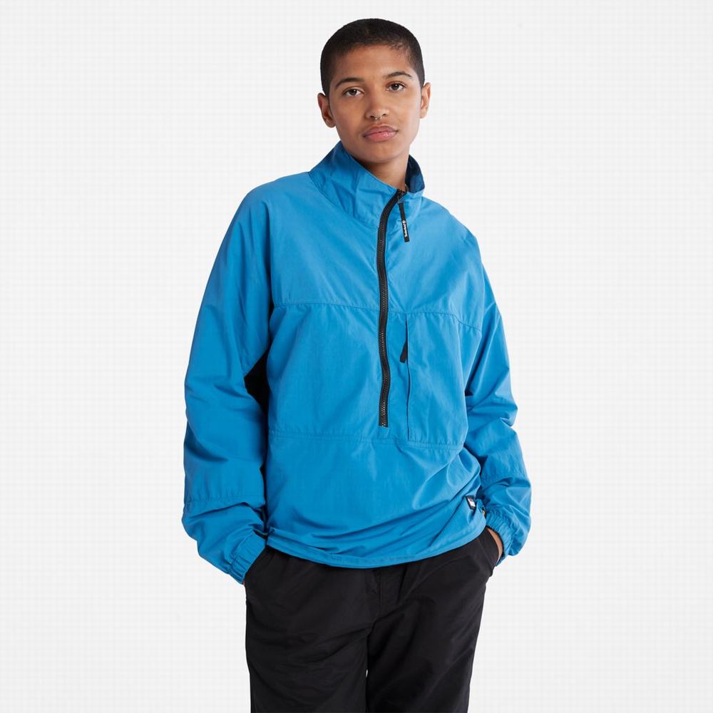 Timberland Su-Resistant Pullover Ceket Kadın Açık Mavi | TR-7942K