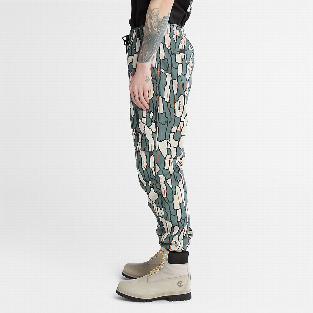 Timberland Su-Resistant Ripstop Jogger Pantolon Erkek Camo | TR-6419C