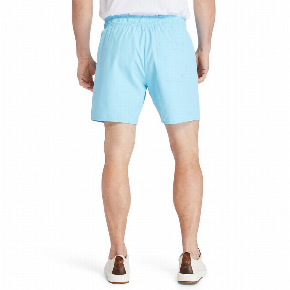 Timberland Sunapee Lake Solid-colour Swim Şort Erkek Mavi | TR-0671B