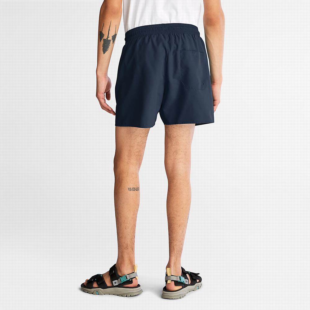 Timberland Sunapee Lake Solid-colour Swim Şort Erkek Lacivert | TR-3405Q