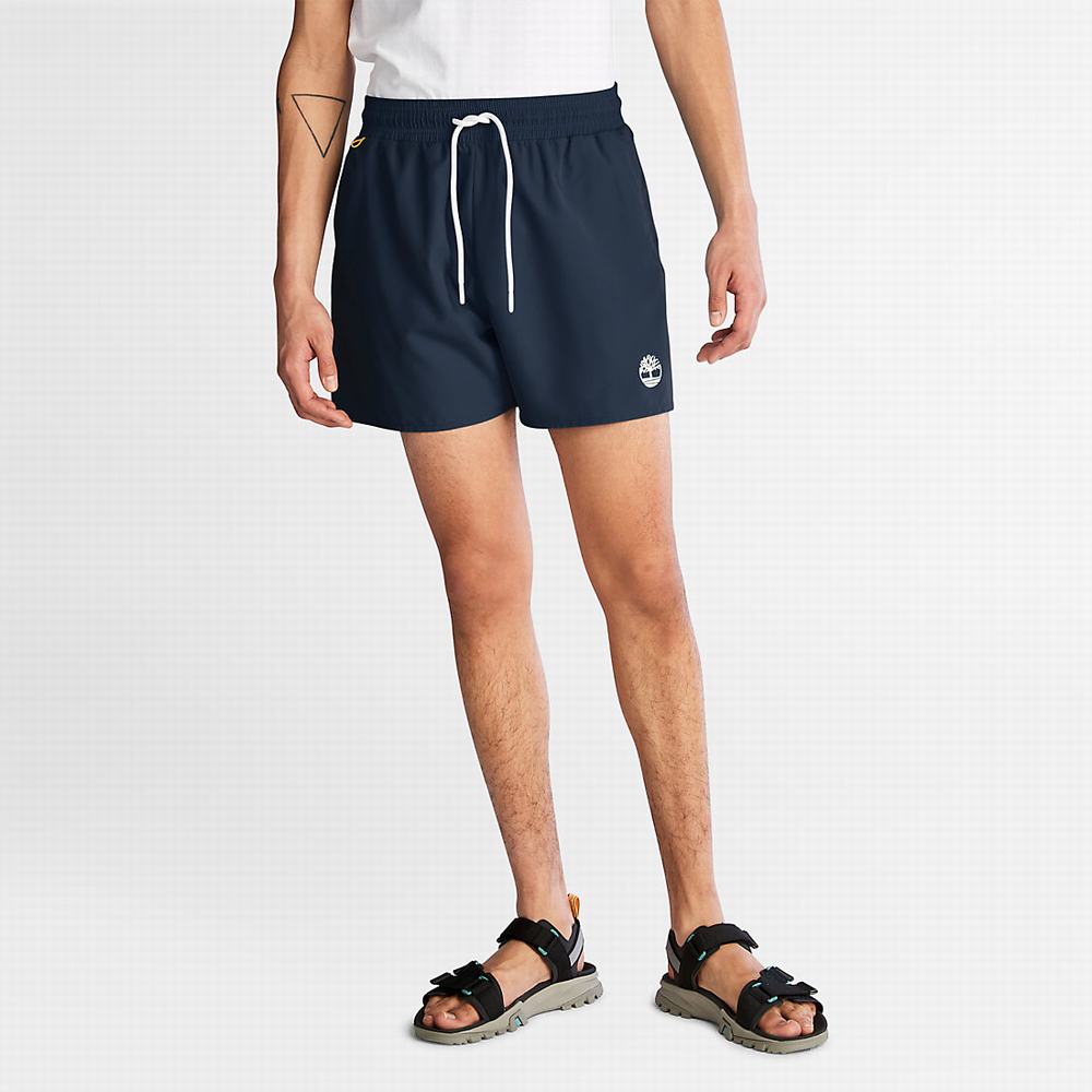 Timberland Sunapee Lake Solid-colour Swim Şort Erkek Lacivert | TR-3405Q