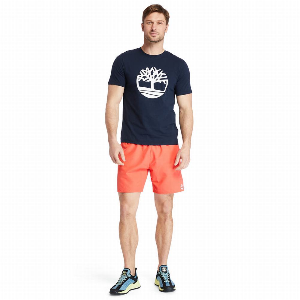 Timberland Sunapee Lake Solid-colour Swim Şort Erkek Kırmızı | TR-6759N