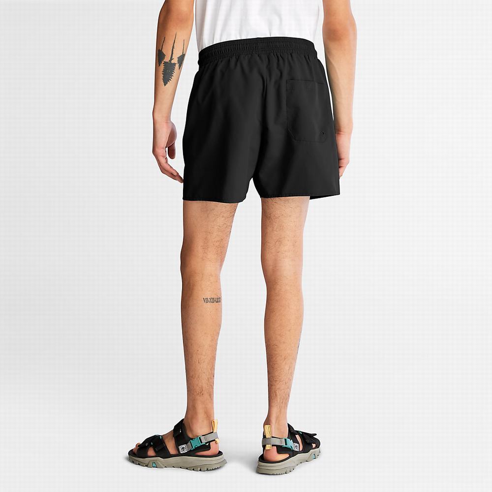 Timberland Sunapee Lake Solid-colour Swim Şort Erkek Siyah | TR-7385V