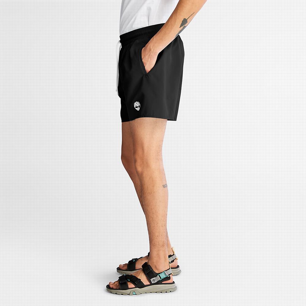 Timberland Sunapee Lake Solid-colour Swim Şort Erkek Siyah | TR-7385V