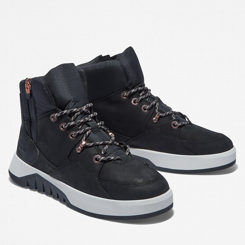Timberland Supaway Sneaker Boot Spor Ayakkabı Kadın Siyah | TR-2573Y