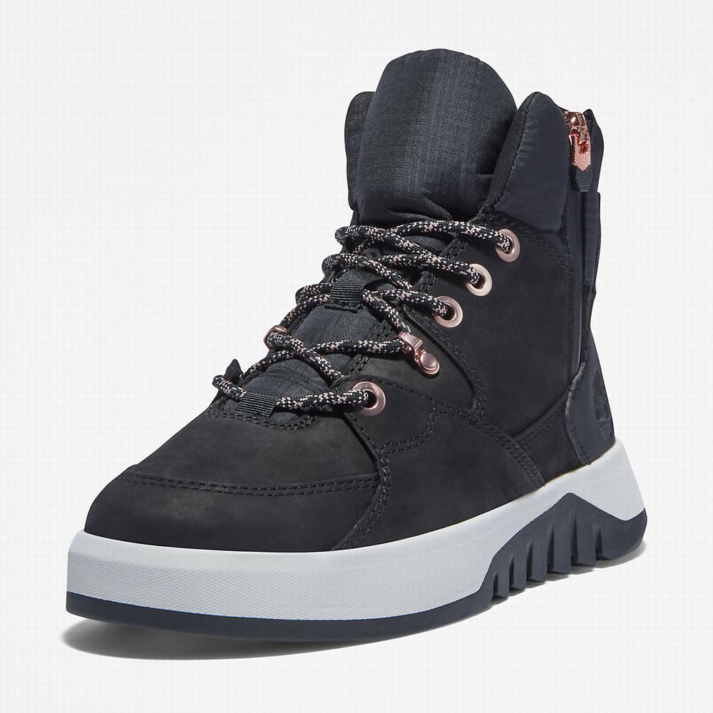 Timberland Supaway Sneaker Boot Spor Ayakkabı Kadın Siyah | TR-2573Y