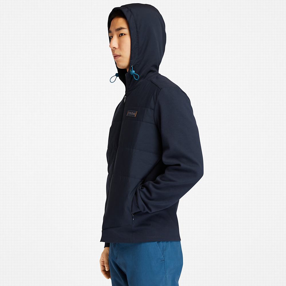 Timberland Sweat Hibrit Ceket Erkek Lacivert | TR-8150A