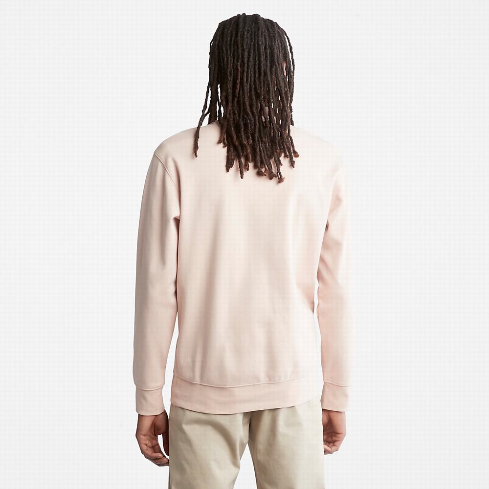 Timberland Sweatshirt with TimberFresh™ Teknolojileri Tişörtü Erkek Pembe | TR-9687H