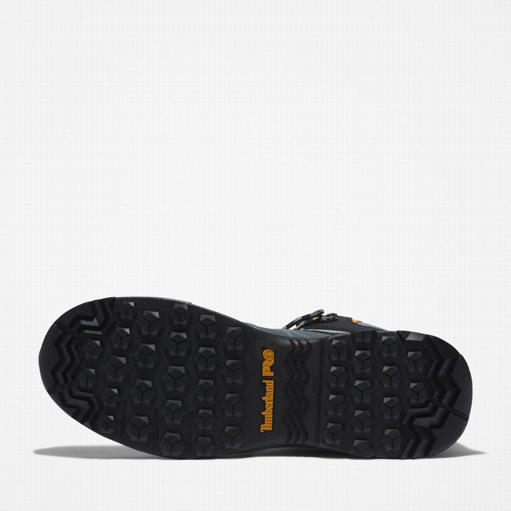 Timberland Switchback Waterproof Comp-Burunlu İş Hikers Iş Botu Erkek Gri Sarı | TR-0627C