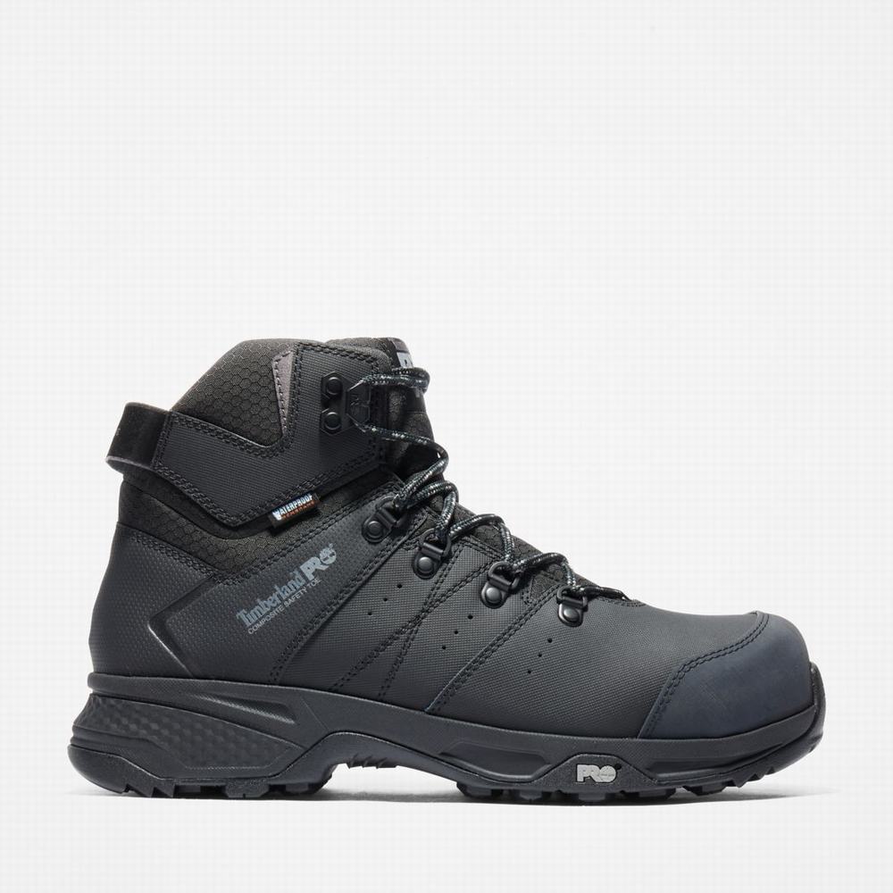Timberland Switchback Waterproof Comp-Burunlu Iş Botu Erkek Siyah | TR-9013E