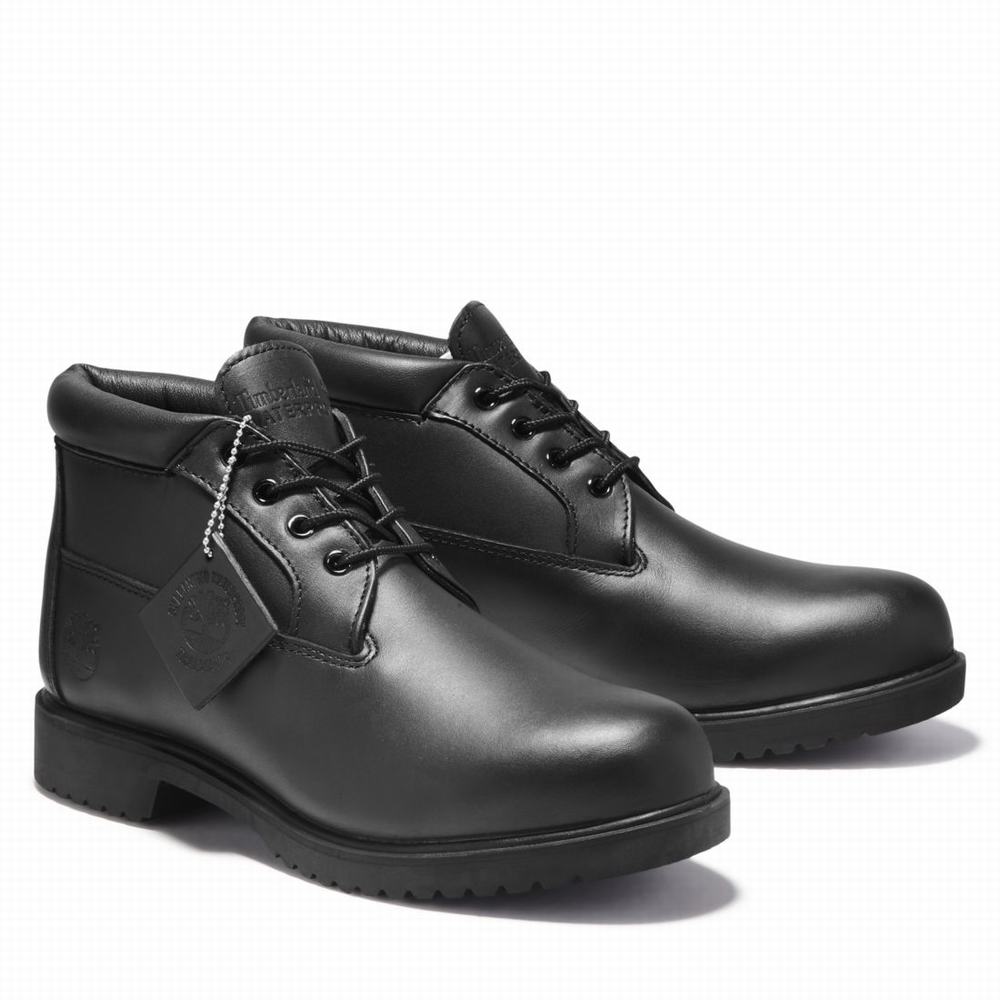 Timberland TBL® 1973 Newman Waterproof Chukka Bot Erkek Siyah | TR-3087W