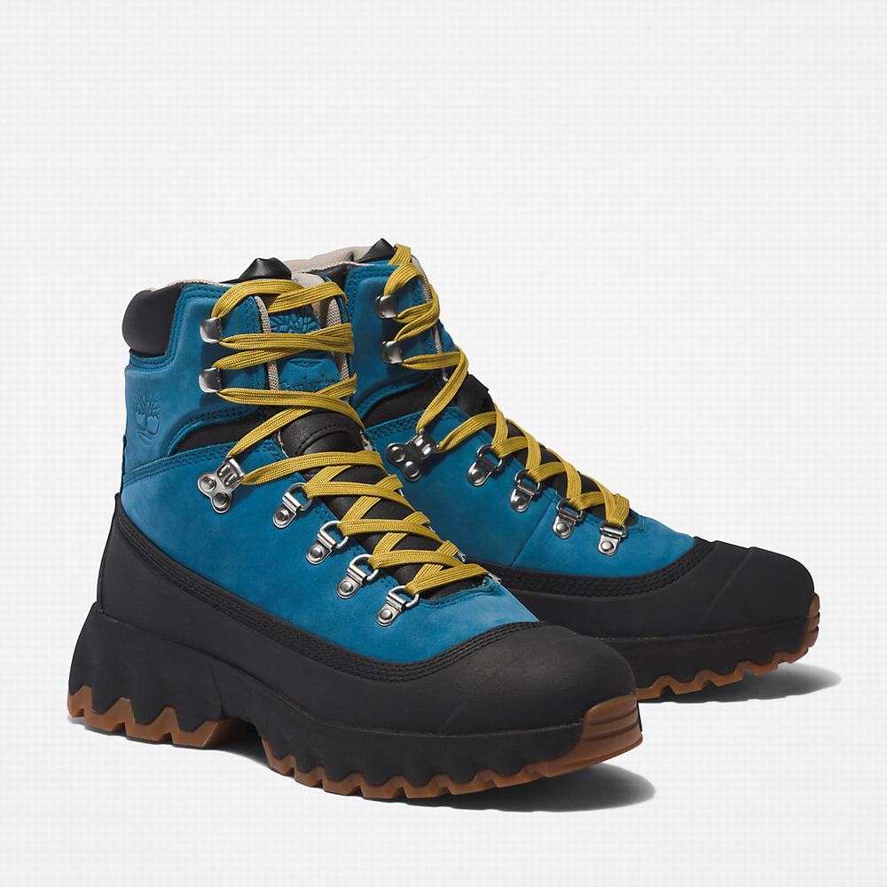 Timberland TBL® Edge World Hiker Yürüyüş Botu Erkek Mavi | TR-3027Q
