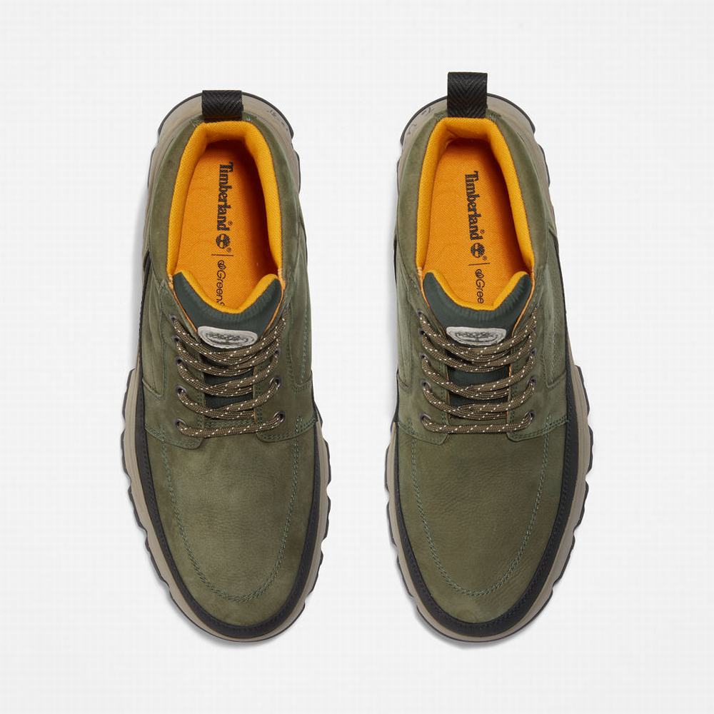 Timberland TBL® Originals Ultra Chukka Bot Erkek Koyu Yeşil | TR-9367F