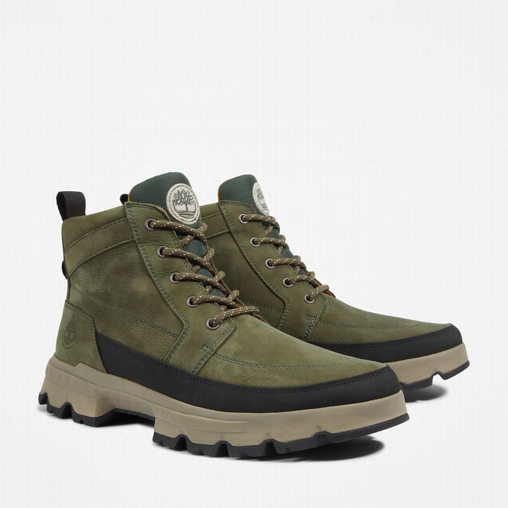 Timberland TBL® Originals Ultra Chukka Bot Erkek Koyu Yeşil | TR-9367F