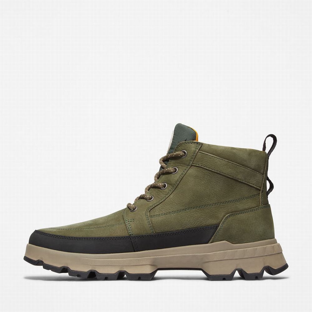 Timberland TBL® Originals Ultra Chukka Bot Erkek Koyu Yeşil | TR-9367F