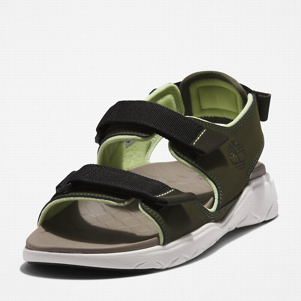Timberland TBL® Whitehaven Backstrap Sandalet Erkek Koyu Yeşil | TR-0948A