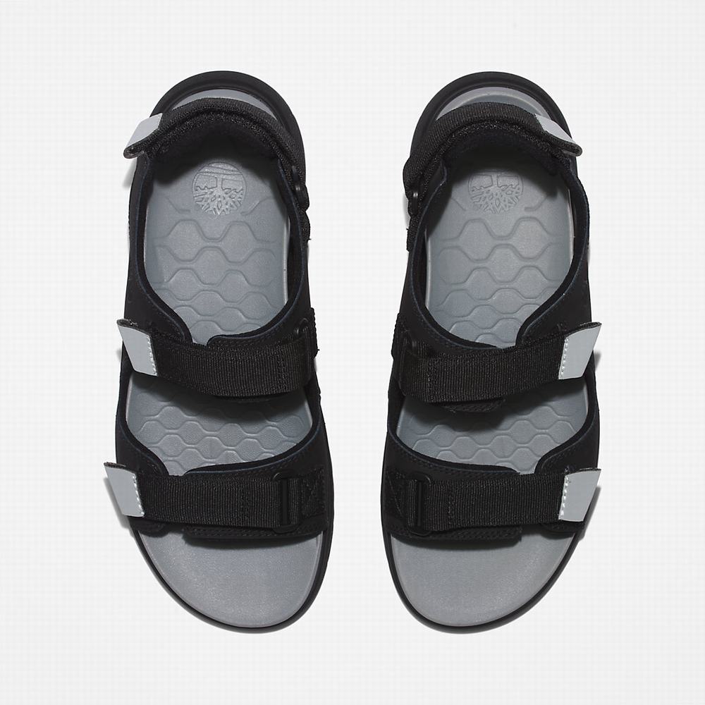 Timberland TBL® Whitehaven Backstrap Sandalet Erkek Siyah | TR-4687U