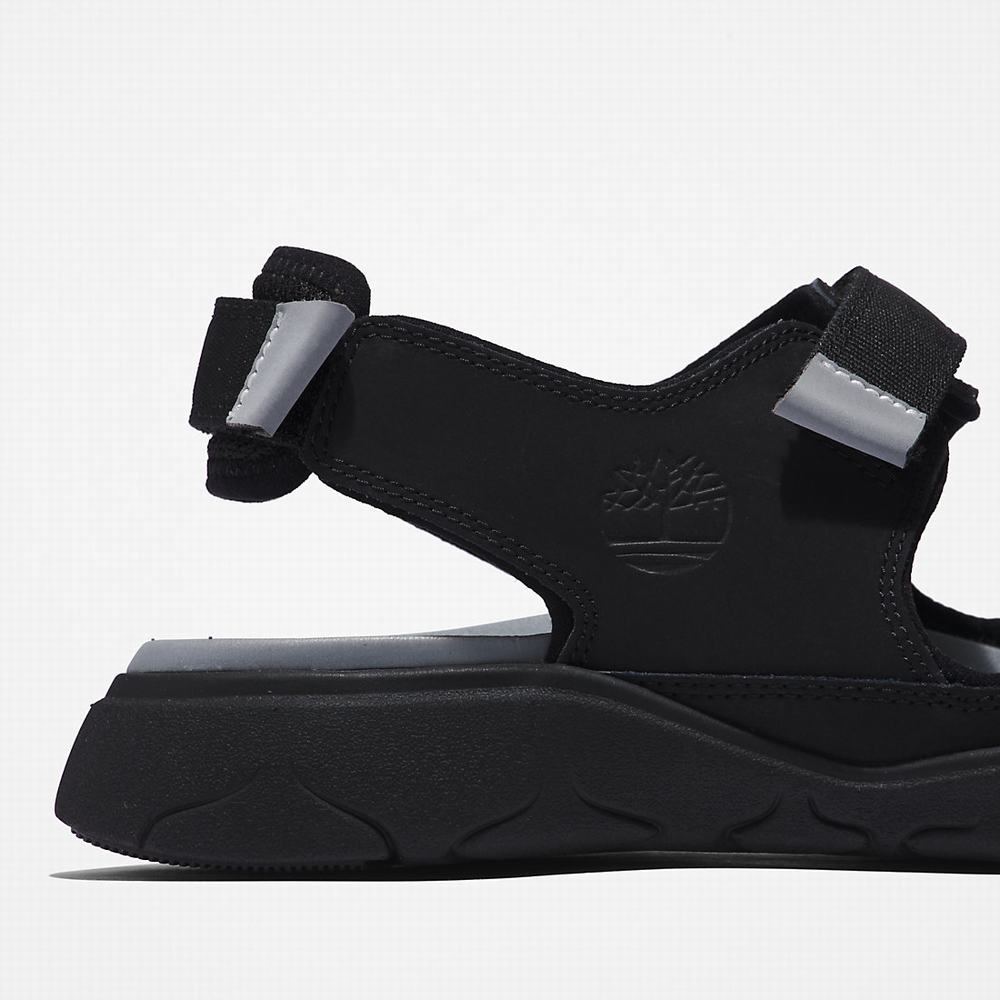 Timberland TBL® Whitehaven Backstrap Sandalet Erkek Siyah | TR-4687U