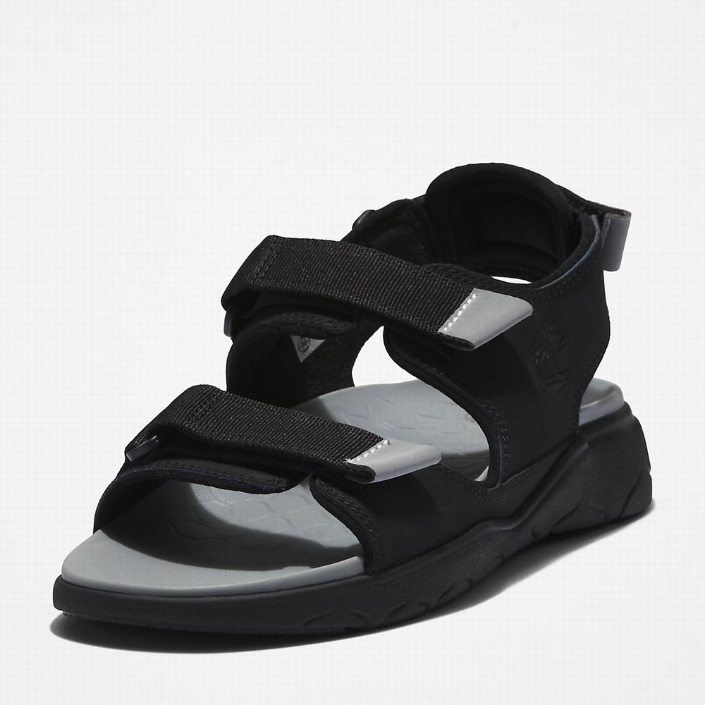 Timberland TBL® Whitehaven Backstrap Sandalet Erkek Siyah | TR-4687U