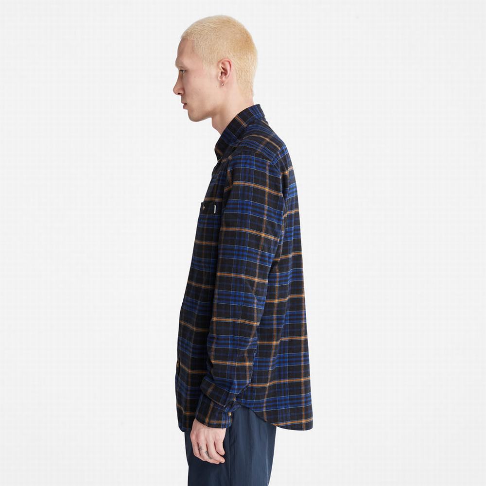 Timberland Tartan Shirt with SolucellAir™ Teknolojileri Gömlek Erkek Siyah | TR-7521B