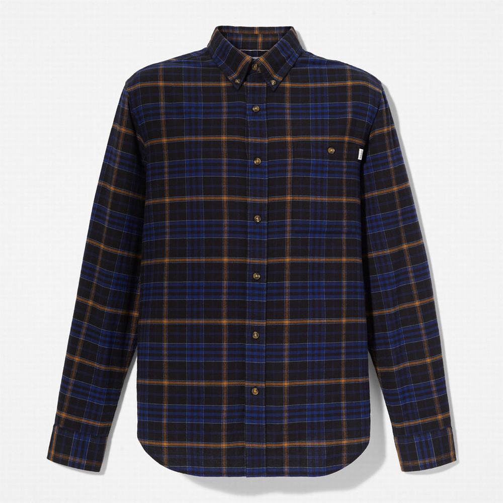 Timberland Tartan Shirt with SolucellAir™ Teknolojileri Gömlek Erkek Siyah | TR-7521B