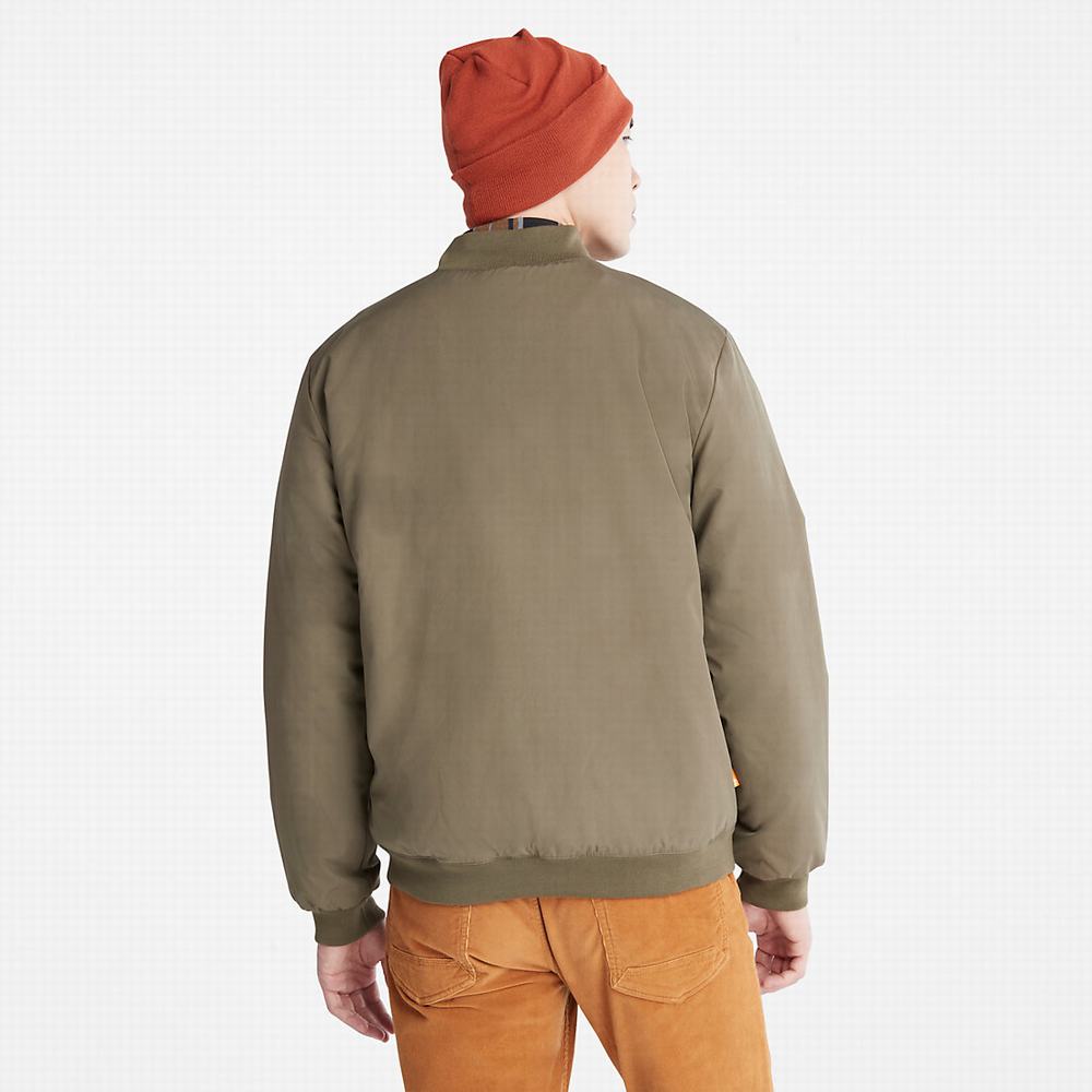 Timberland Thermarange™ Eco-Insulation Bomber Ceket Erkek Yeşil | TR-0679Z