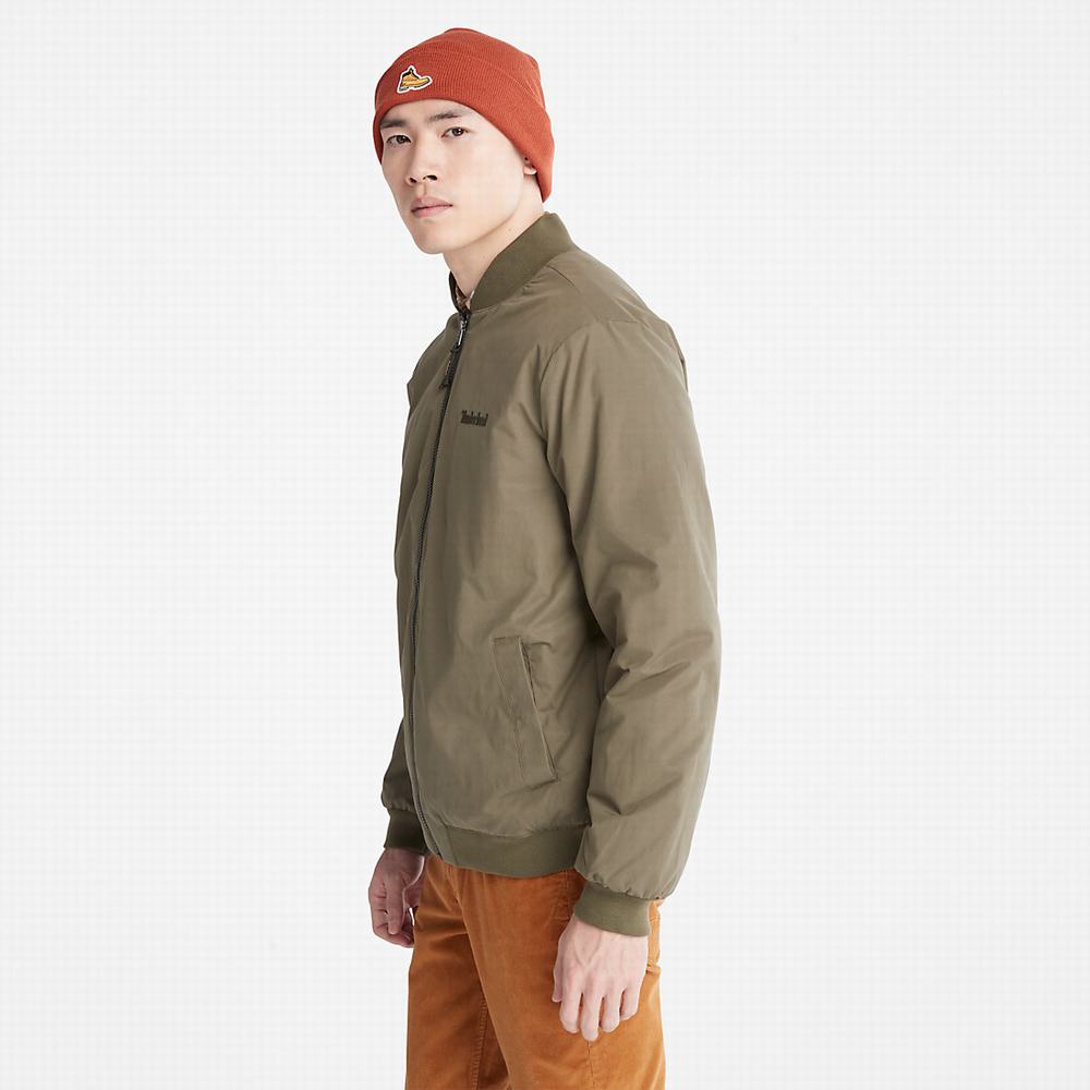 Timberland Thermarange™ Eco-Insulation Bomber Ceket Erkek Yeşil | TR-0679Z