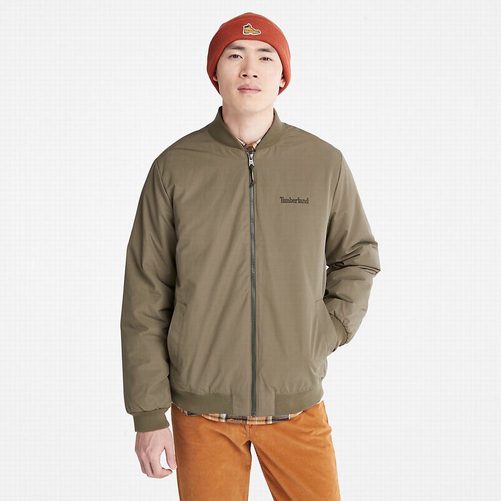 Timberland Thermarange™ Eco-Insulation Bomber Ceket Erkek Yeşil | TR-0679Z