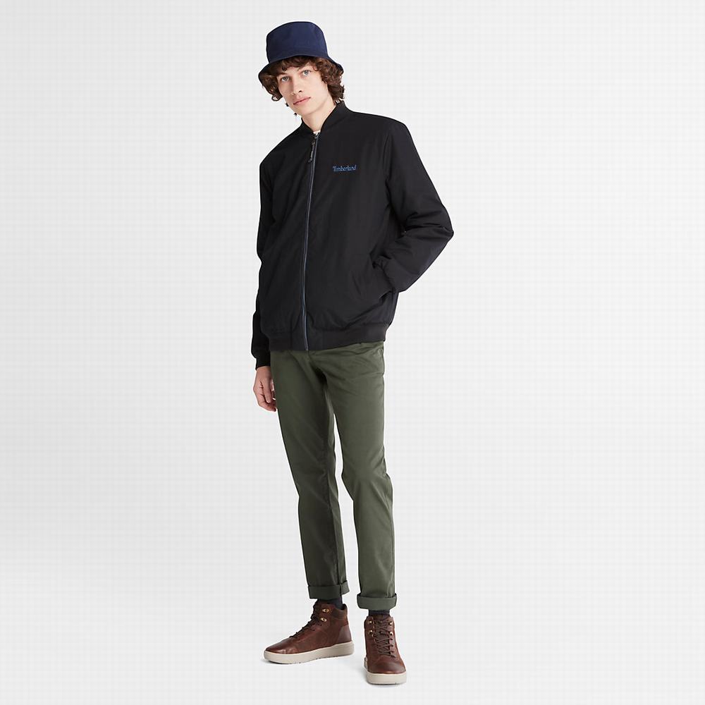 Timberland Thermarange™ Eco-Insulation Bomber Ceket Erkek Siyah | TR-5396C